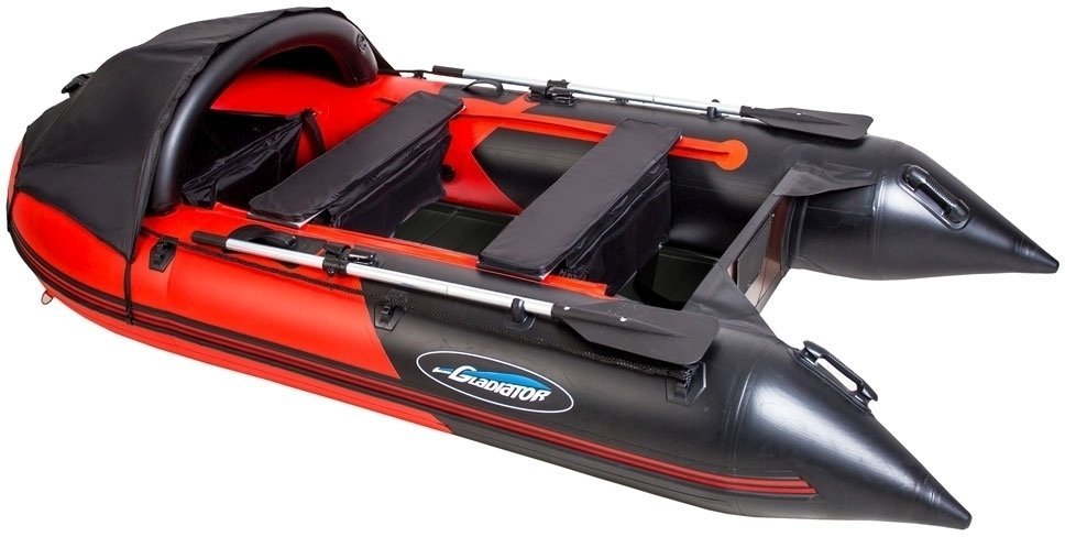 Inflatable Boat Gladiator Inflatable Boat C330AD 2022 330 cm Red-Black