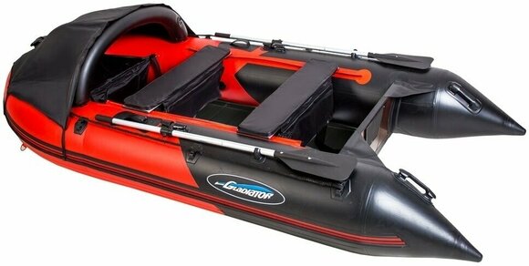 Inflatable Boat Gladiator Inflatable Boat C330AD 2022 330 cm Red-Black - 1