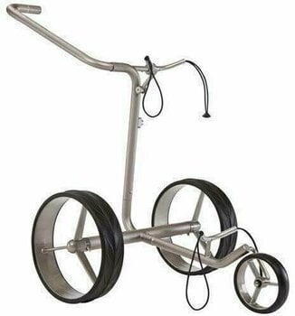 Handmatige golftrolley Jucad Junior 3-Wheel Silver Handmatige golftrolley - 1