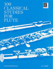 Note Universal Edition 100 Classical Studies for Flute Note