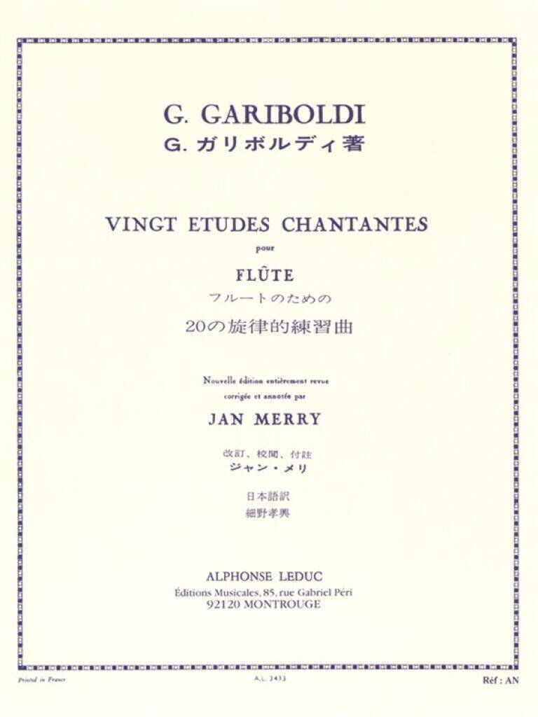 Noder Alphonse Leduc 20 Etudes Chantantes Opus 88 Noder