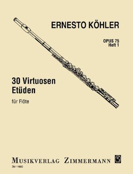 Note Musikverlag Zimmermann 30 Virtuoso Studies Op.75 For Flute - Book 1 Note - 1