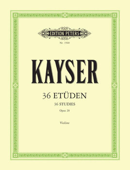 Noder Edition Peters 36 Etudes Op.20 Noder - 1
