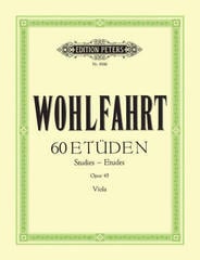 Noder Edition Peters 60 Etudes Op.45 Noder