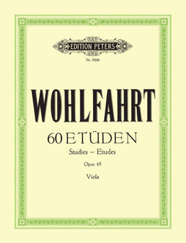 Noder Edition Peters 60 Etudes Op.45 Noder - 1