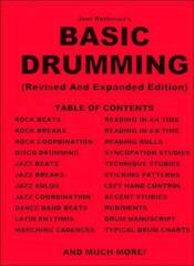 Noder Joel Rothman Publications Basic Drumming Noder