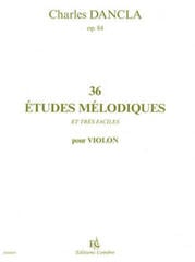 Noder Combre Edition Etudes mélodiques (36) Op.84 Noder