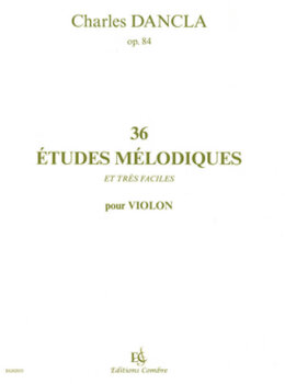 Noder Combre Edition Etudes mélodiques (36) Op.84 Noder - 1