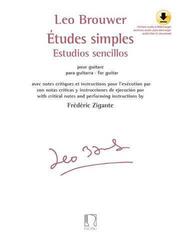Note Max Eschig  Études simples - Estudios sencillos (Audio Online) Note