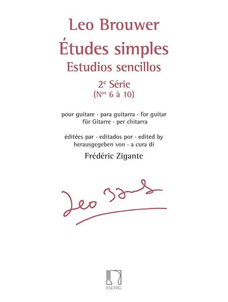 Noder Max Eschig Études simples - Estudios sencillos (Série 2) Noder