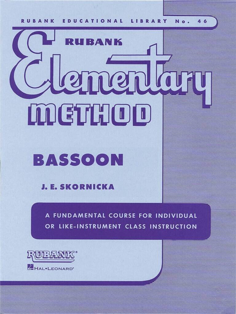 Note Rubank Publications Rubank Elementary Method - Bassoon Note