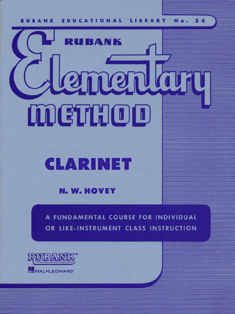 Note Rubank Publications Rubank Elementary Method - Clarinet Note