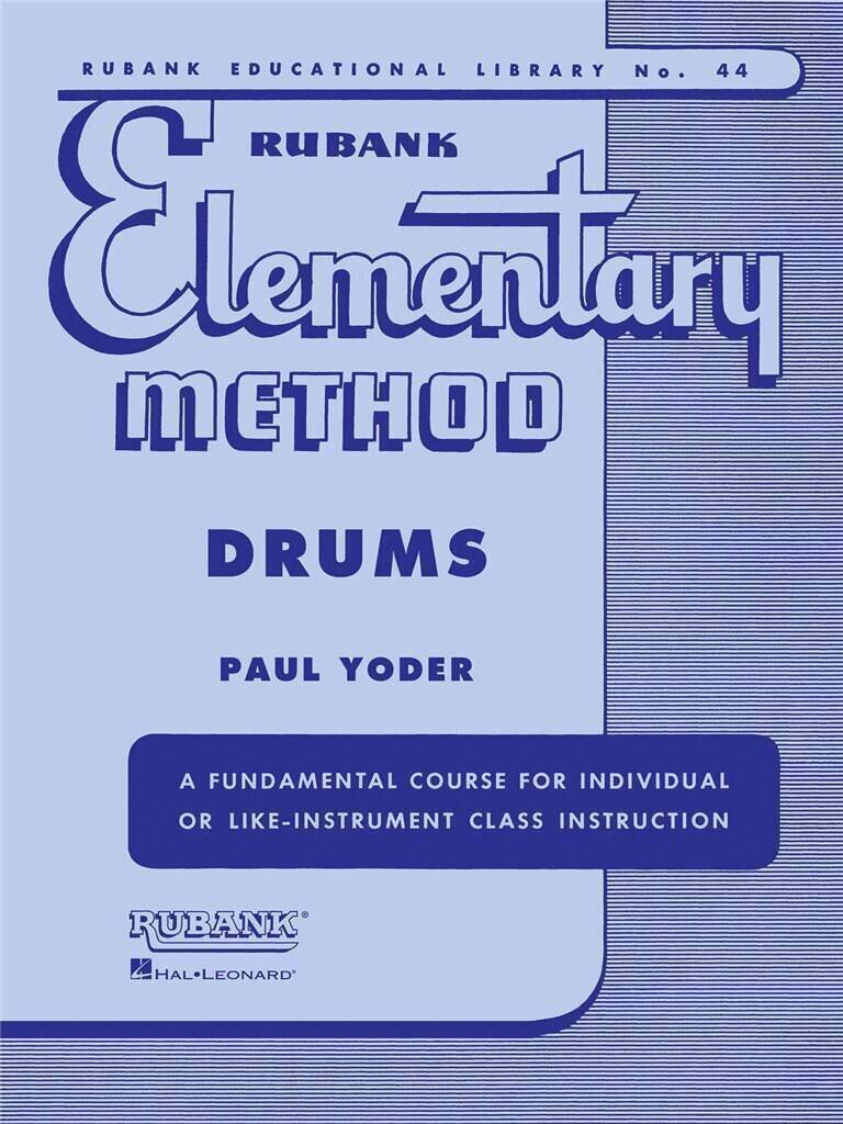 Sheet Music Rubank Publications Rubank Elementary Method - Drums Sheet Music