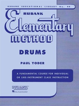 Sheet Music Rubank Publications Rubank Elementary Method - Drums Sheet Music - 1