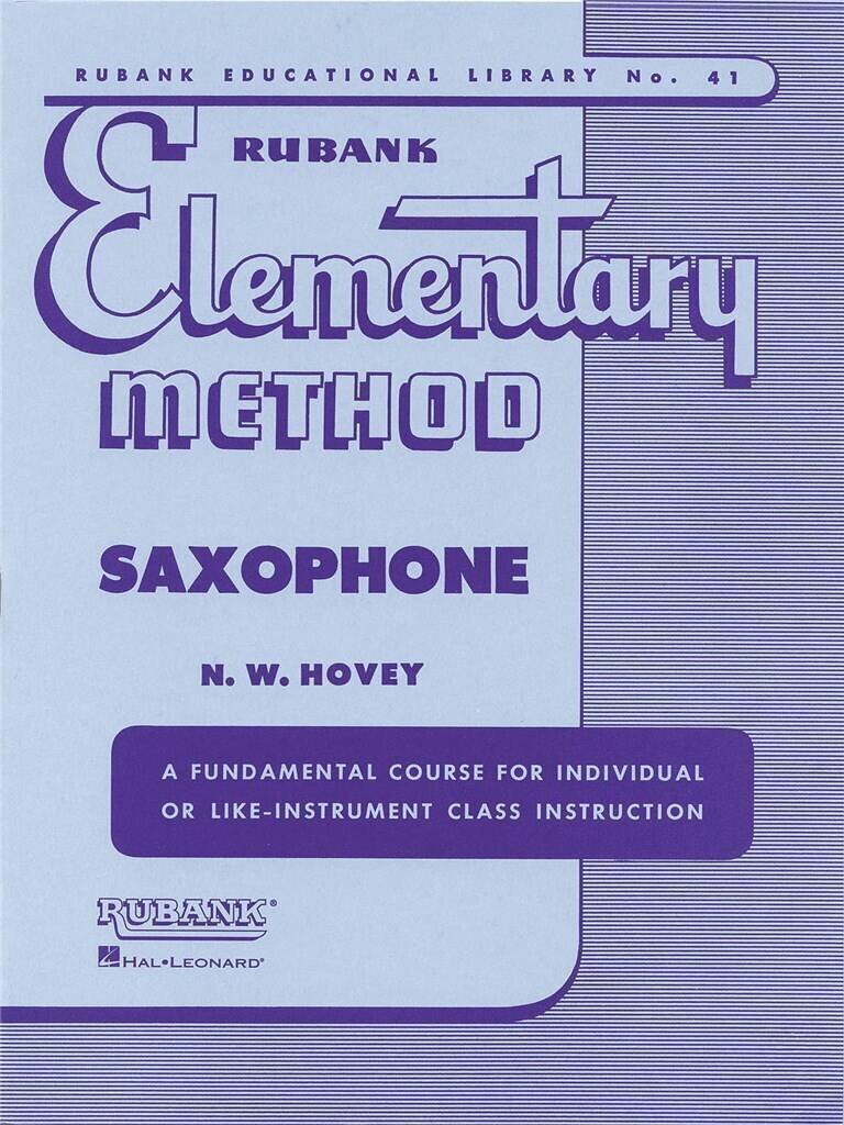 Note Rubank Publications Rubank Elementary Method - Saxophone Note