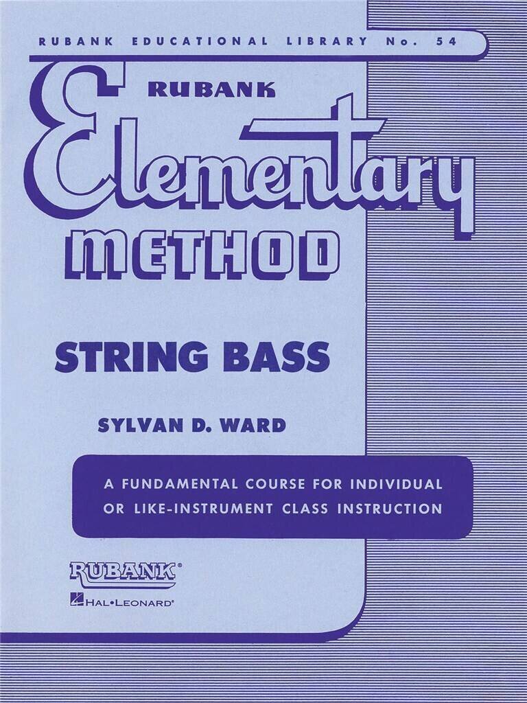Note Rubank Publications Rubank Elementary Method - String Bass Note
