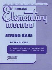 Notas Rubank Publications Rubank Elementary Method - String Bass Notas