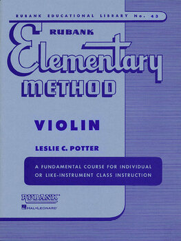Note Rubank Publications Rubank Elementary Method - Violin Note - 1