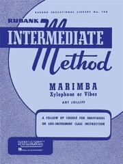 Noten Rubank Publications Rubank Intermediate Method - Marimba Noten