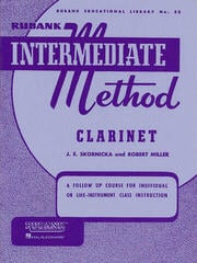 Note Rubank Publications Rubank Intermediate Method - Clarinet Note