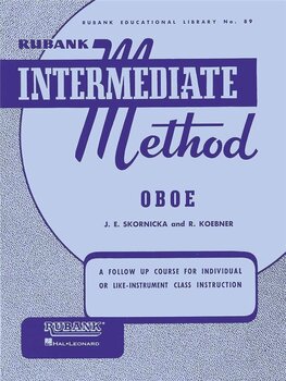 Sheet Music Rubank Publications Rubank Intermediate Method - Oboe Sheet Music - 1