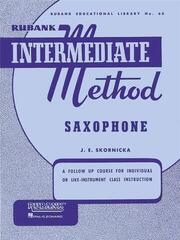 Notis Rubank Publications Rubank Intermediate Method - Saxophone Notis