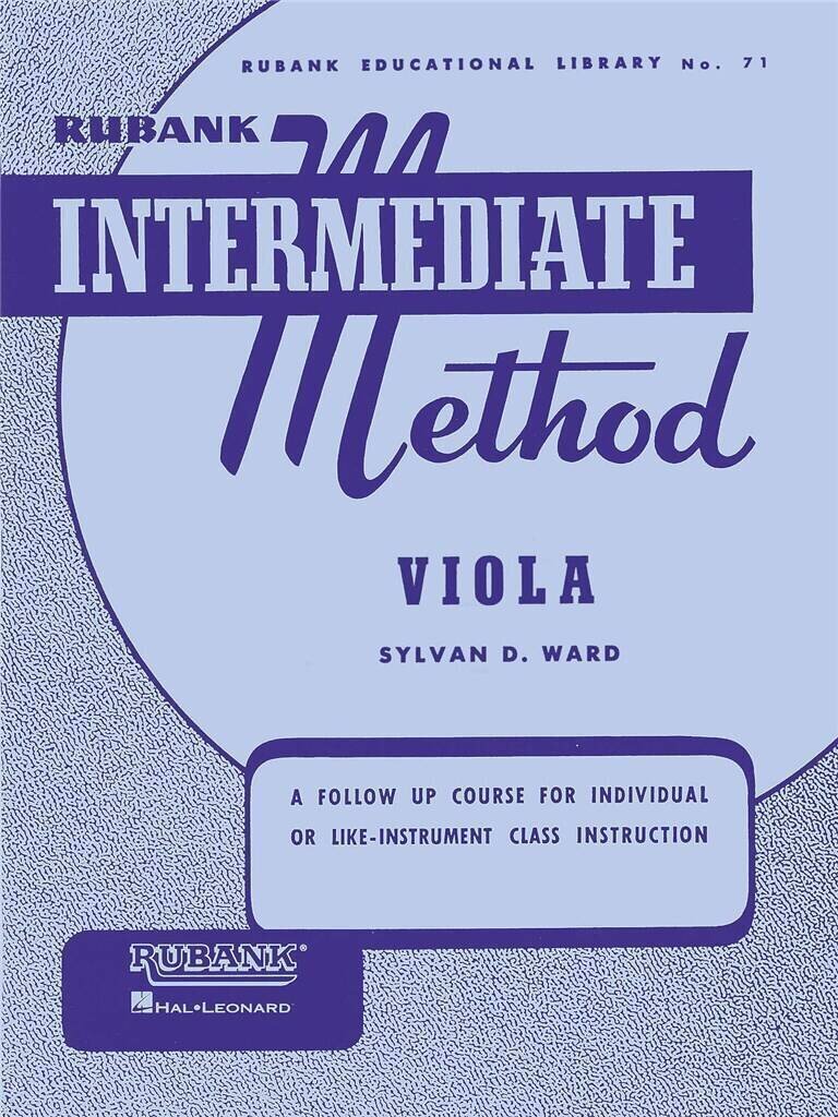 Note Rubank Publications Rubank Intermediate Method - Viola Note