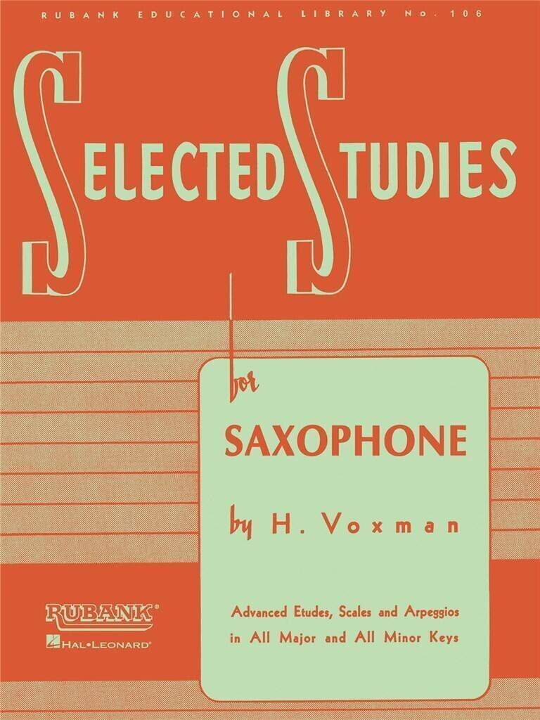 Note Rubank Publications Selected Studies Saxophone Note