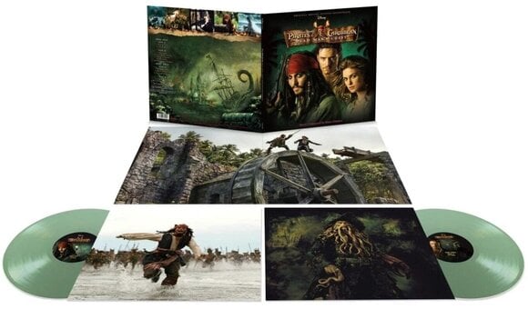 Vinyl Record Hans Zimmer - Pirates Of The Caribbean: Dead Man's Chest (O.S.T.) (Limited Edition) (Green Coloured) (2 LP) - 1