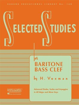 Note Rubank Publications Selected Studies Baritone or Euphonium BC in C Note - 1
