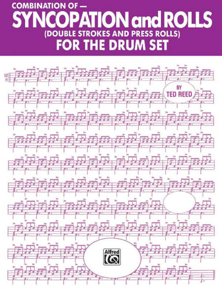 Note Alfred Music Publications Syncopation & Rolls Drumset Note