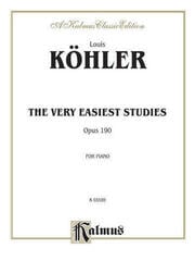 Note Kalmus Publishers The Very Easiest Studies, Op. 190 Note
