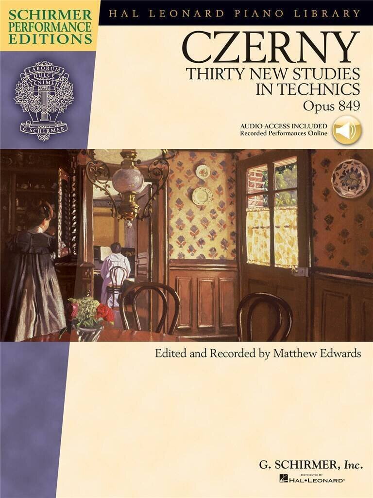 Note G. Schirmer Thirty New Studies In Technics Op.849 (Audio Online) Note