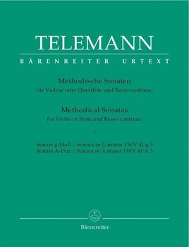 Note Bärenreiter-Verlag Twelve Methodical Sonatas for Violin (Flute) Note - 1