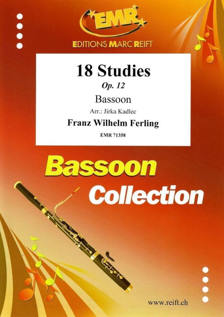 Note Editions Marc Reift 18 Studies Bassoon Note