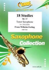 Notis Editions Marc Reift 18 Studies Tenor Saxophone Notis