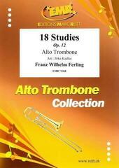Note Editions Marc Reift 18 Studies Alto Trombone Note