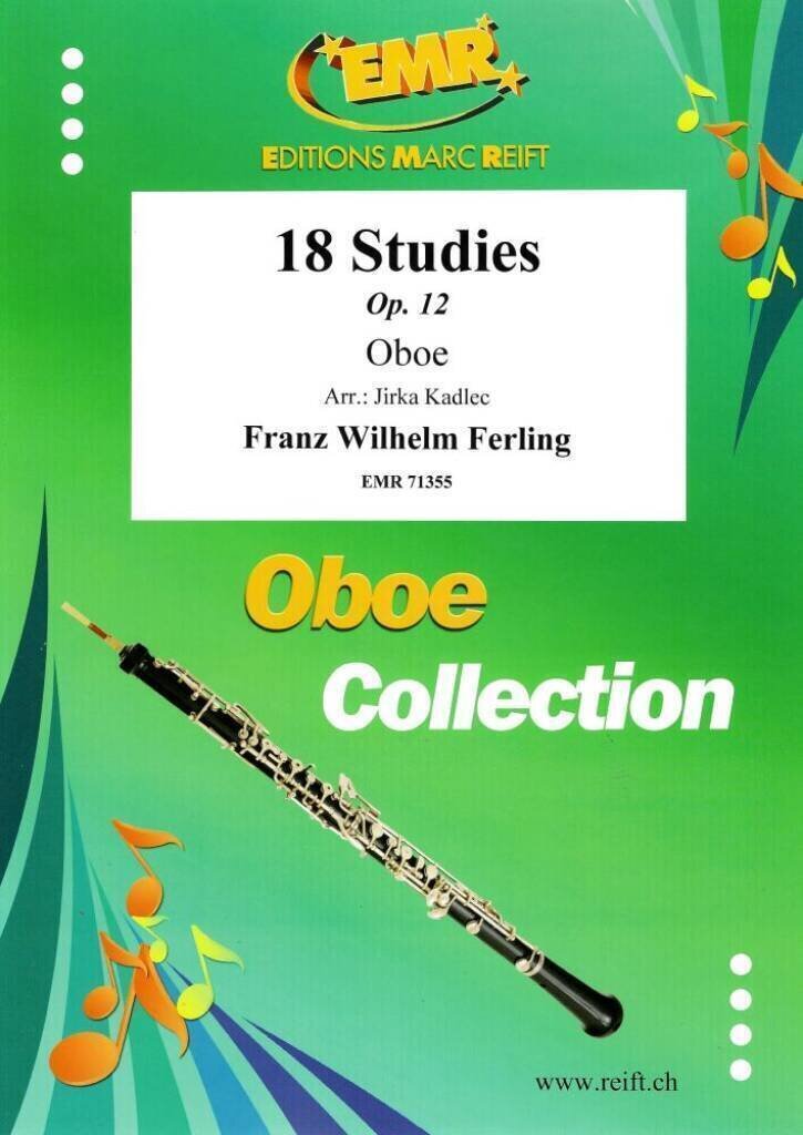 Note Editions Marc Reift 18 Studies Oboe Note