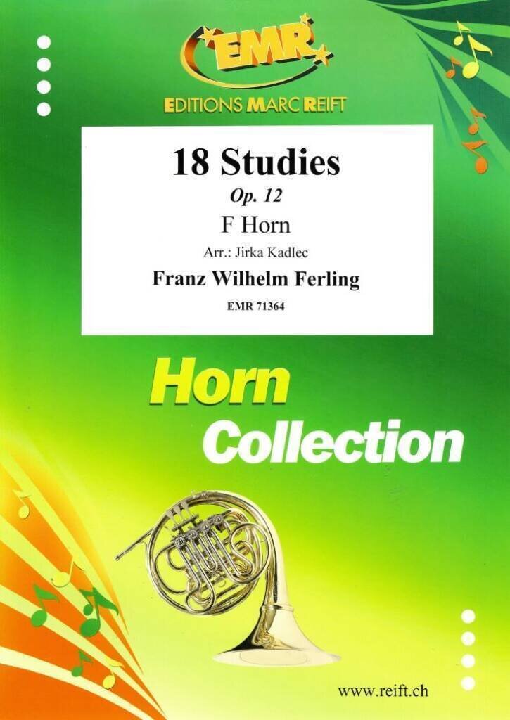 Sheet Music Editions Marc Reift 18 Studies Horn Sheet Music
