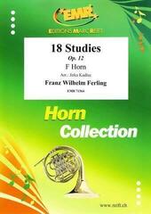 Note Editions Marc Reift 18 Studies Horn Note