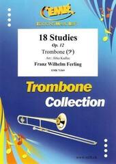 Notis Editions Marc Reift 18 Studies Trombone BC Notis
