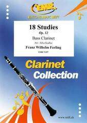 Note Editions Marc Reift 18 Studies Bass Clarinet Note