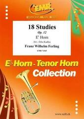 Note Editions Marc Reift 18 Studies Horn in Eb Note