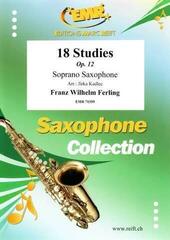 Note Editions Marc Reift 18 Studies Soprano Saxophone Note