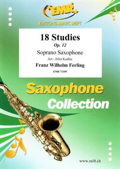 Sheet Music Editions Marc Reift 18 Studies Soprano Saxophone Sheet Music - 1