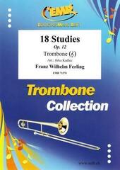 Note Editions Marc Reift 18 Studies Trombone TC Note