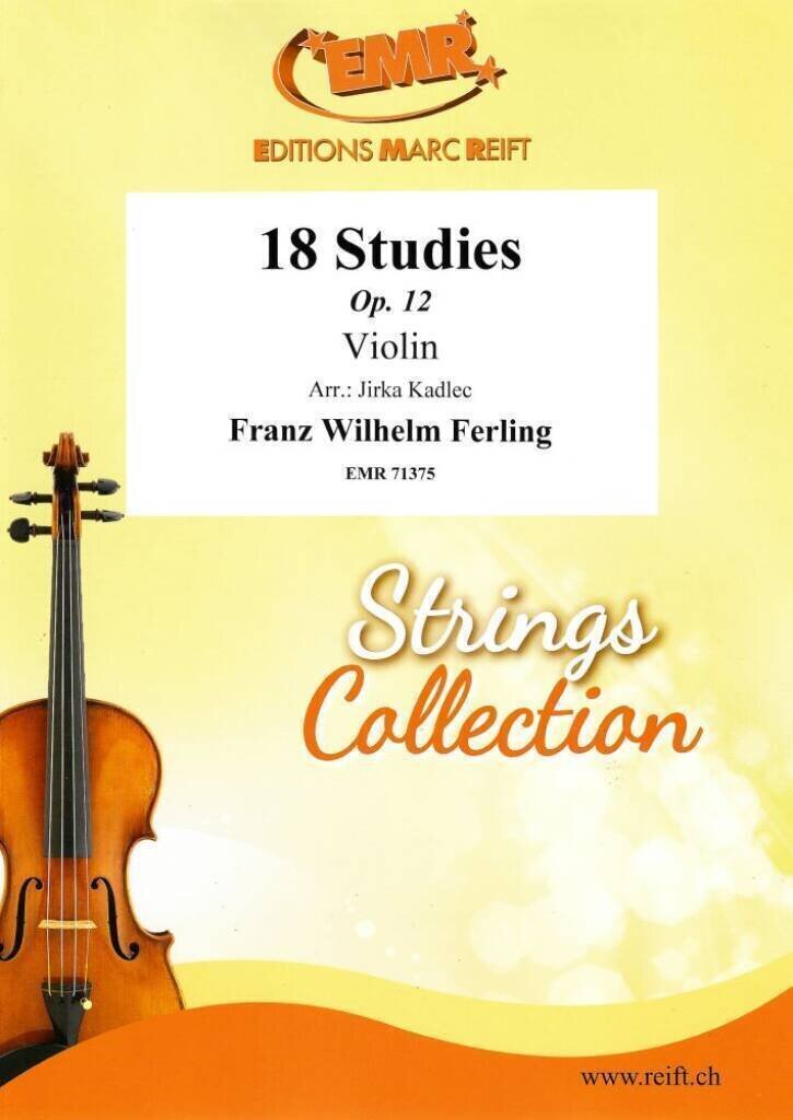 Note Editions Marc Reift 18 Studies Violin Note