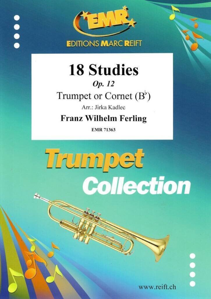 Note Editions Marc Reift 18 Studies Trumpet Note