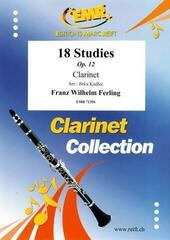 Note Editions Marc Reift 18 Studies Clarinet Note