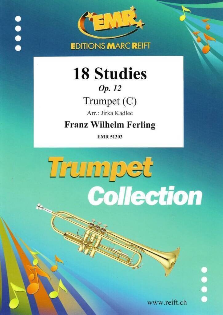 Note Editions Marc Reift 18 Studies Trumpet in C Note